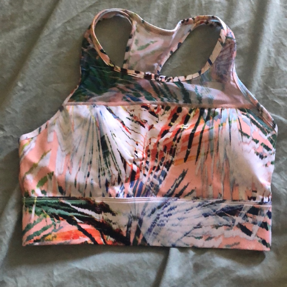 Fabletics Tropical Print Sports Bra